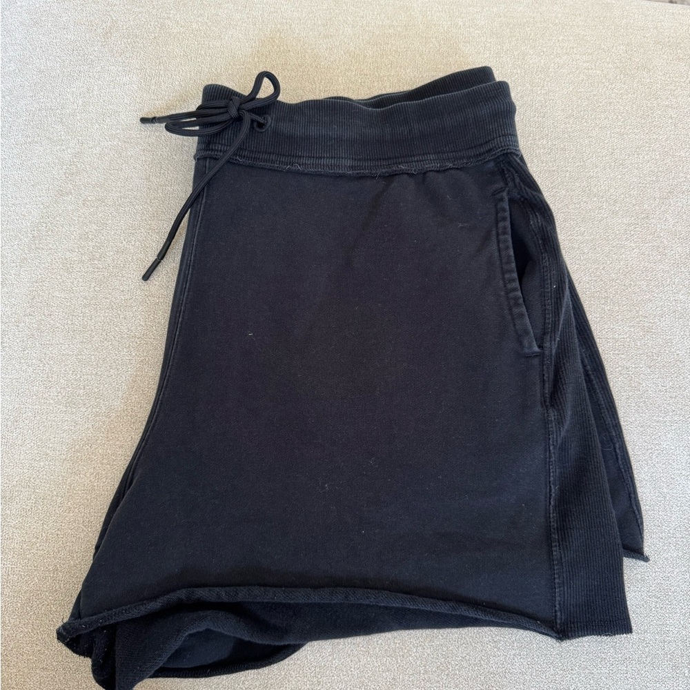 JoyLab Black Athletic Lounge Shorts with Drawstring - Picture 2 of 3